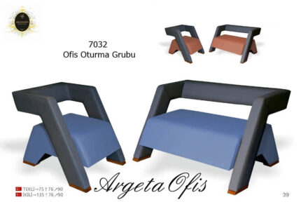 Ofis alanında stil katan şık ve estetik 7032 Büro Oturma Grupları.