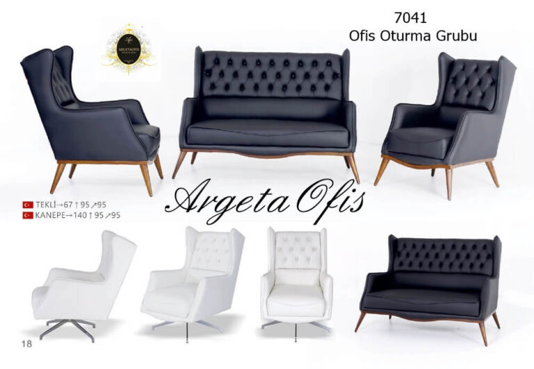 Şık ve modern 7041 Büro Oturma Grupları