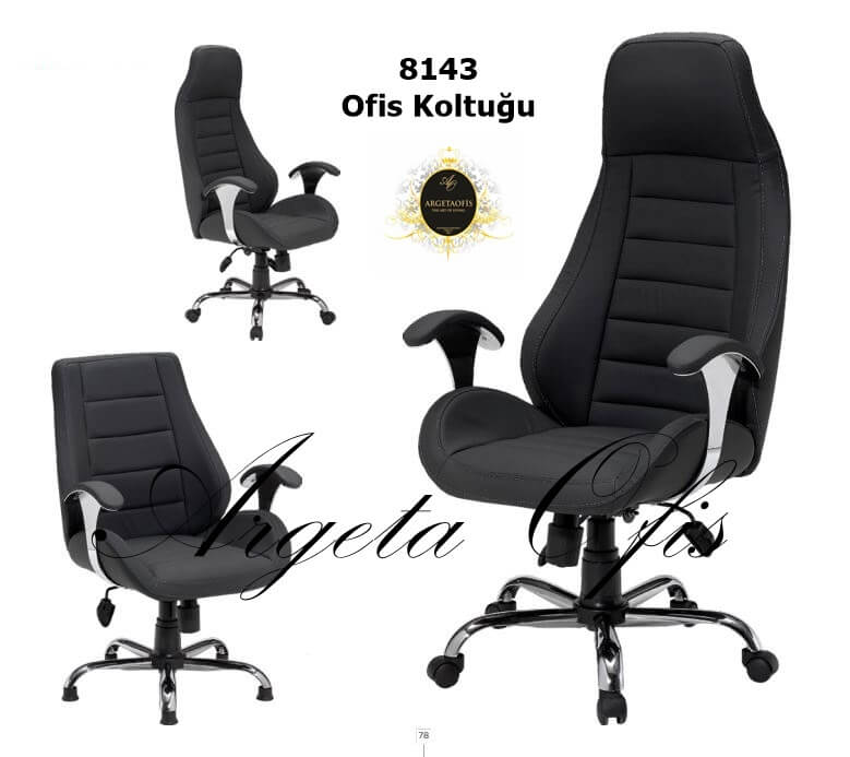 Göz alıcı tasarımıyla dikkat çeken konforlu ve şık 8143 Müdür ve Toplantı Koltuğu modelleri