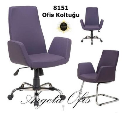 Beyaz şık Şık ve ergonomik 8151 Müdür ve Toplantı Koltuğu ile ofisinizi modern bir görünüme kavuşturun. Rahat ve estetik seçenekler burada.